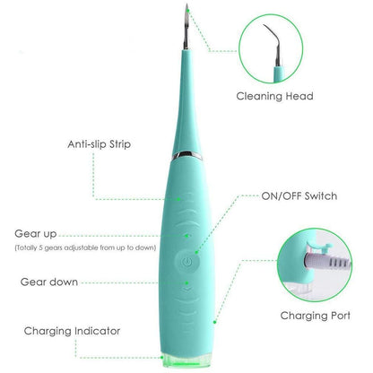 Portable Electric Dental Calculus and Plaque Remover